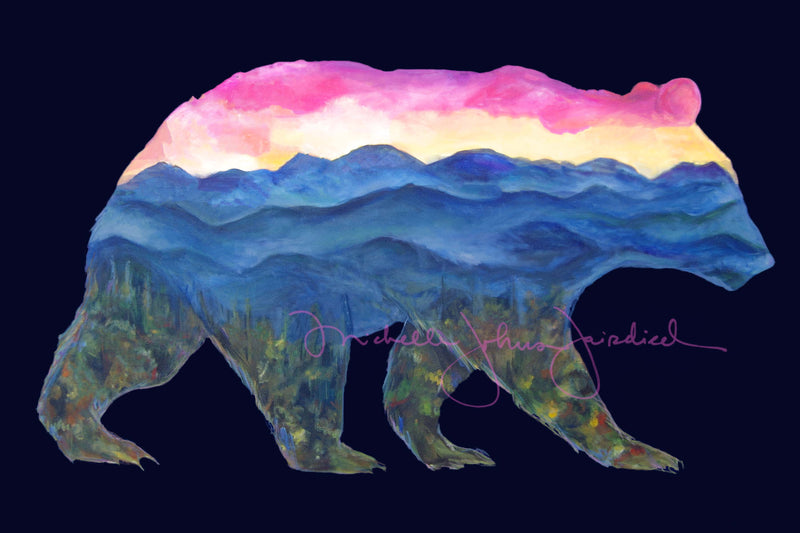 Black Bear Silhouettes (Choose your bear or wolf!)