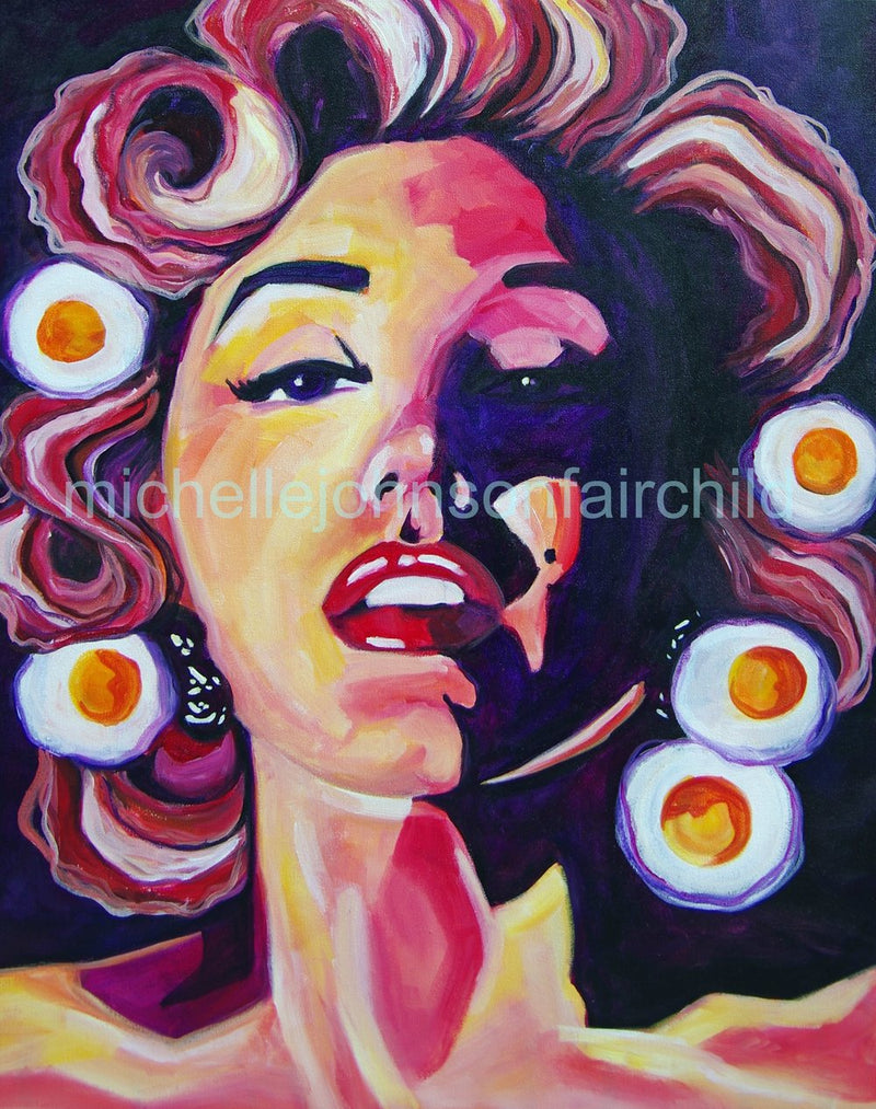 Marilyn and Eggs